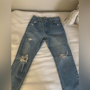 Levi’s 501 cropped jeans